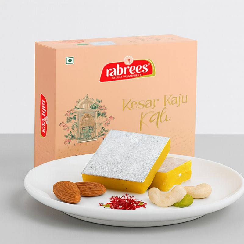 Kesar kaju katli